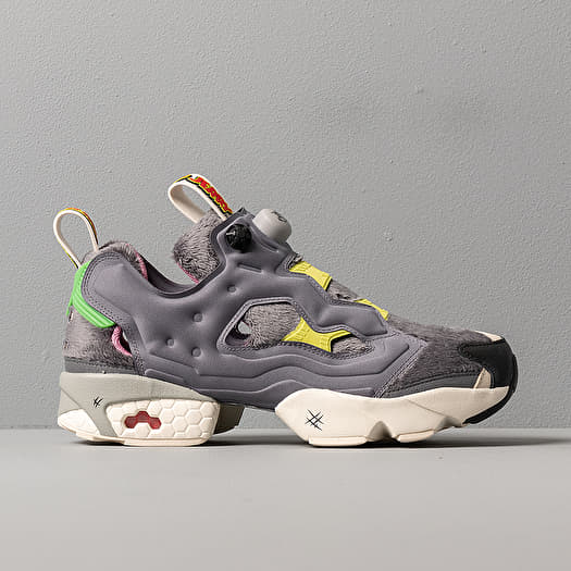 Reebok pump fury grey best sale