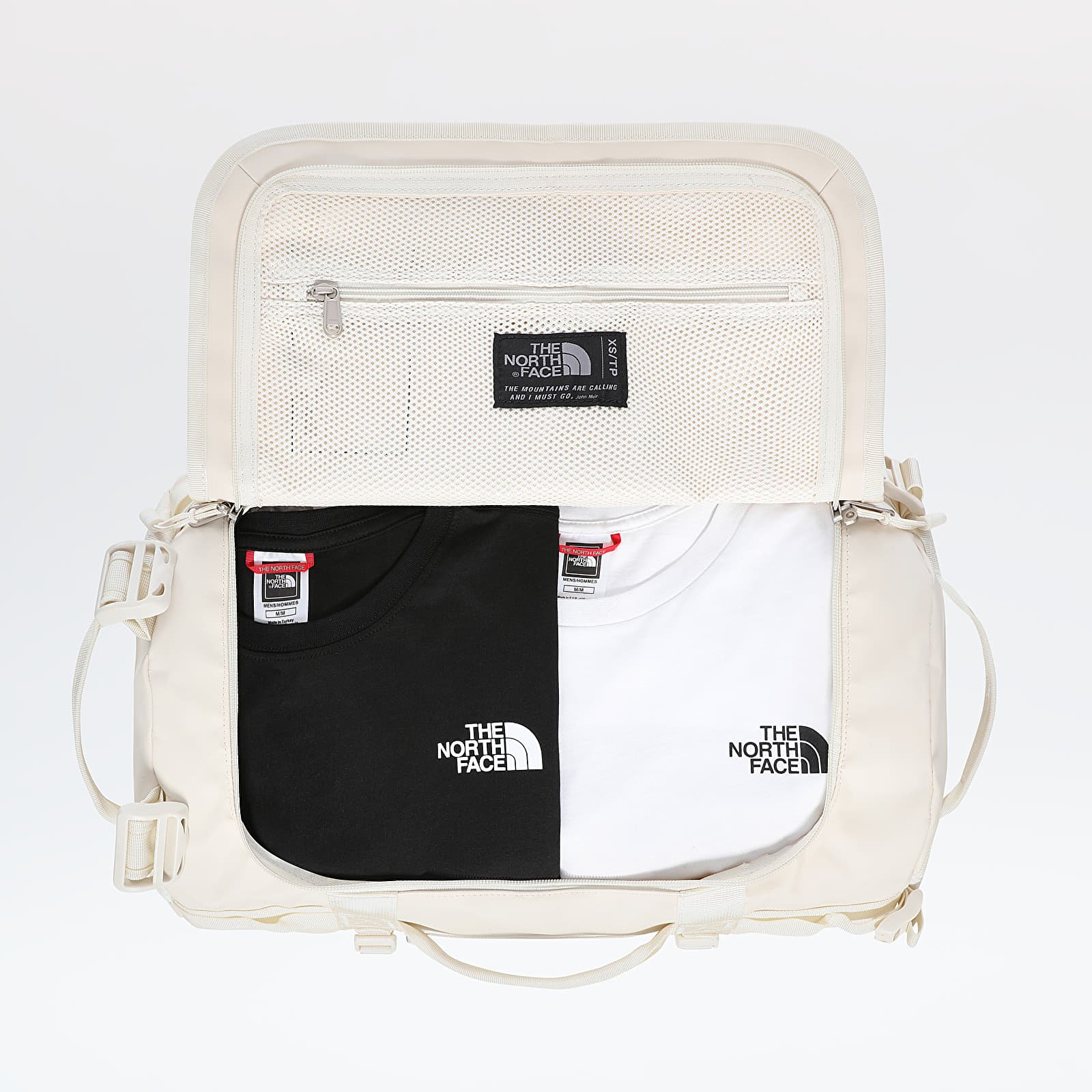 Чанти и раници The North Face Base Camp Extra Small Duffel Bag Vintage White