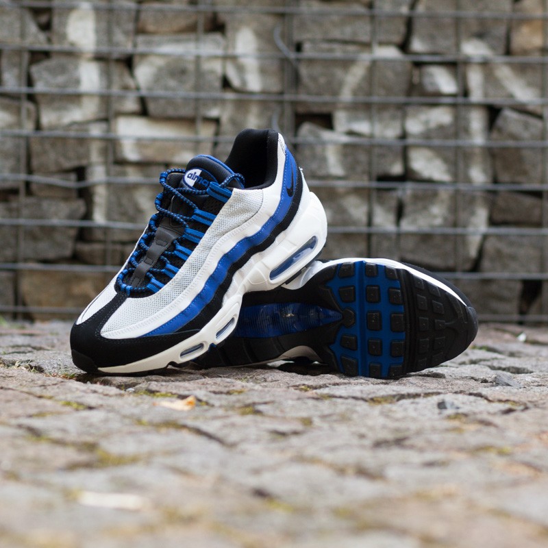 Nike air max 95 essential - blue/white/black discount