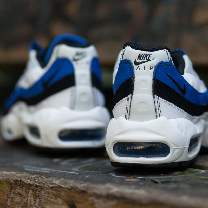 Men s shoes Nike Air Max 95 Essential Game Royal Black White Pure Platinum Footshop