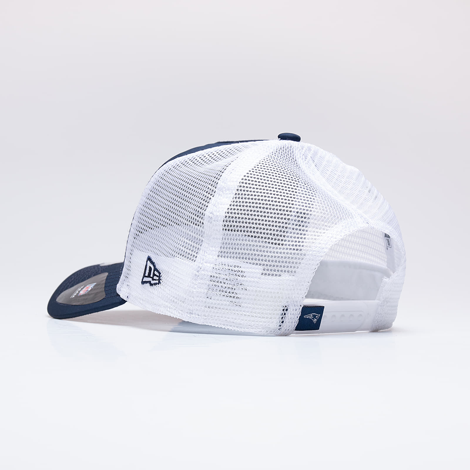 Sapkák New Era NFL Wordmark New England Patriots Trucker Navy