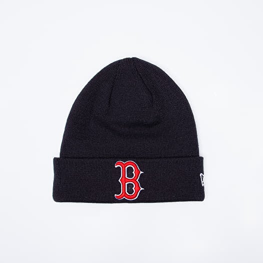 Čepice New Era MLB Essential Cuff Boston Red Sox Beanie Navy