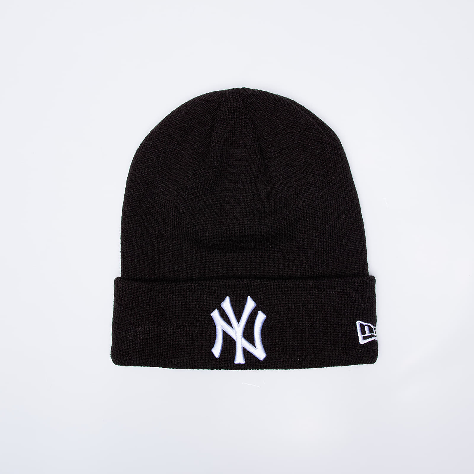 Hats New Era MLB Essential Cuff New York Yankees Beanie Black