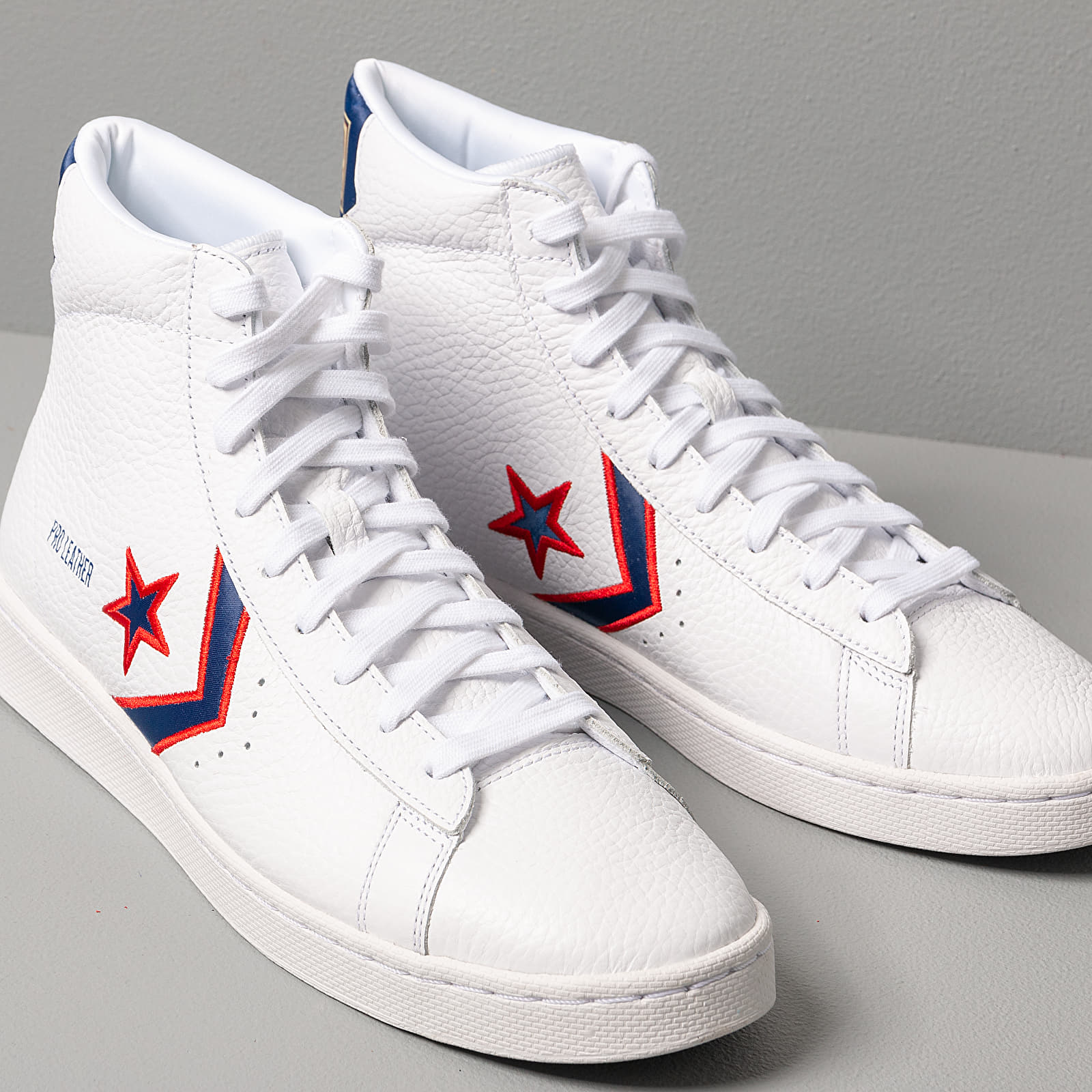 Vīriešu apavi Converse Pro Leather Gold Standard White/Red