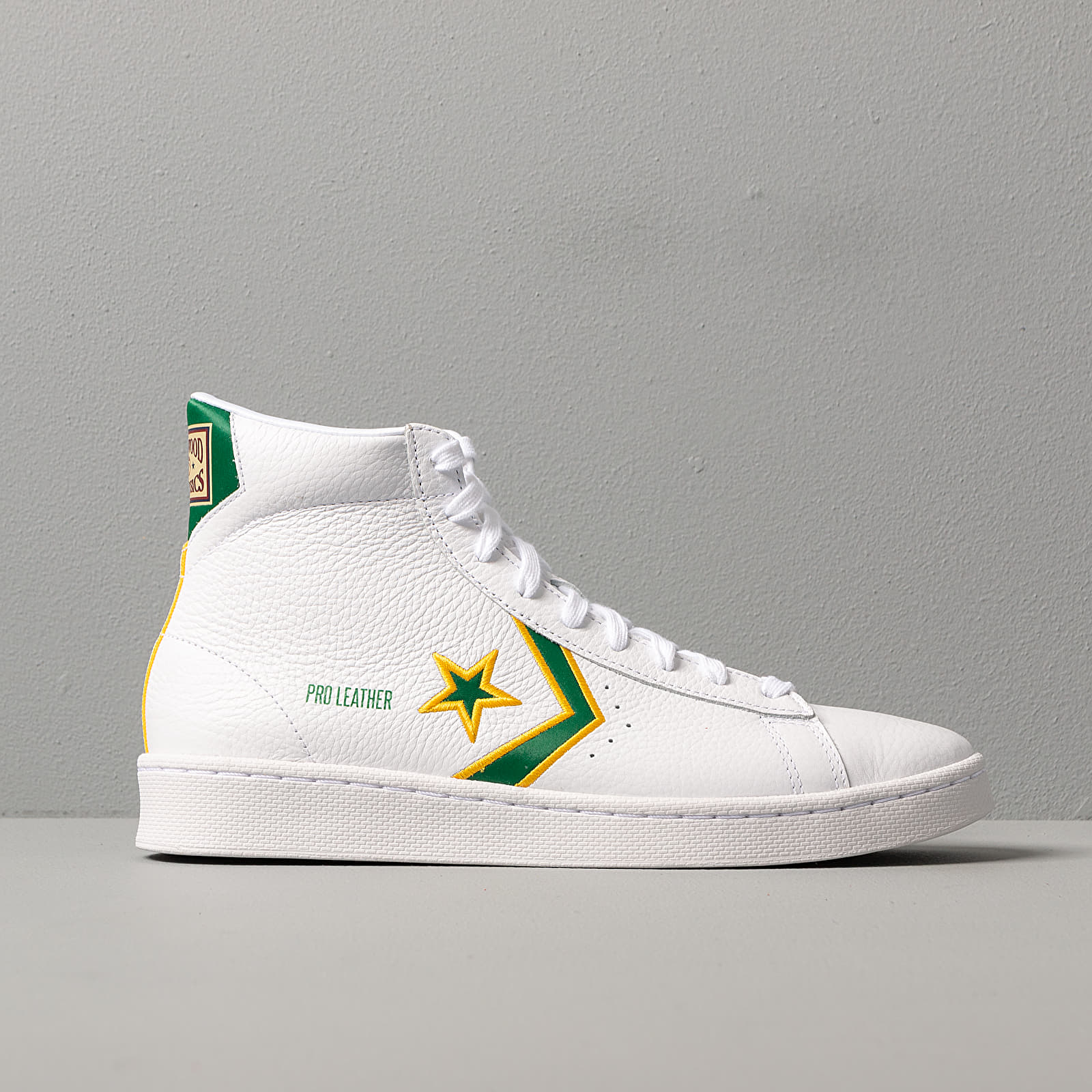 Herresko Converse Pro Leather Gold Standard White/Green