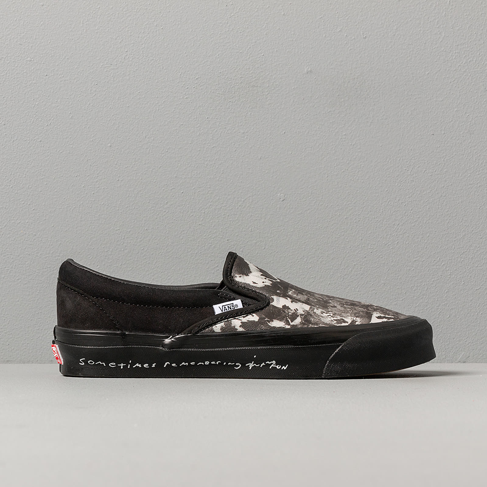 Buty męskie Vans OG Classic Slip-O (Jim Goldberg) Black Wall | Footshop