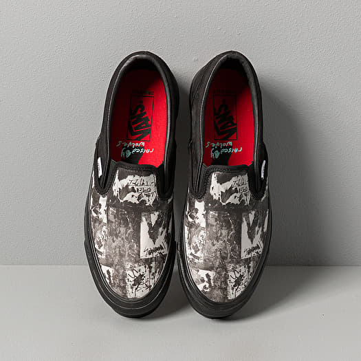 Buty męskie Vans OG Classic Slip-O (Jim Goldberg) Black Wall | Footshop