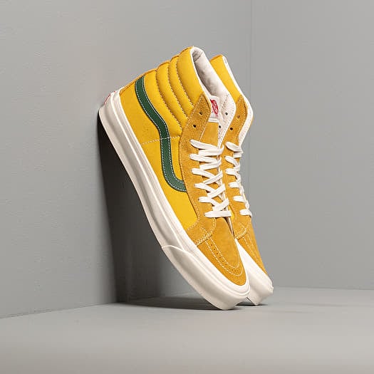 All yellow high top vans shop