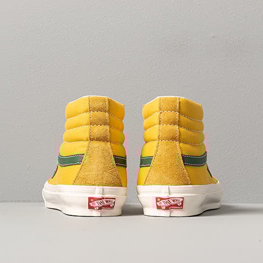 Men's shoes Vans Vault OG Sk8-Hi LX (Suede/ Canvs) Yellow Footshop
