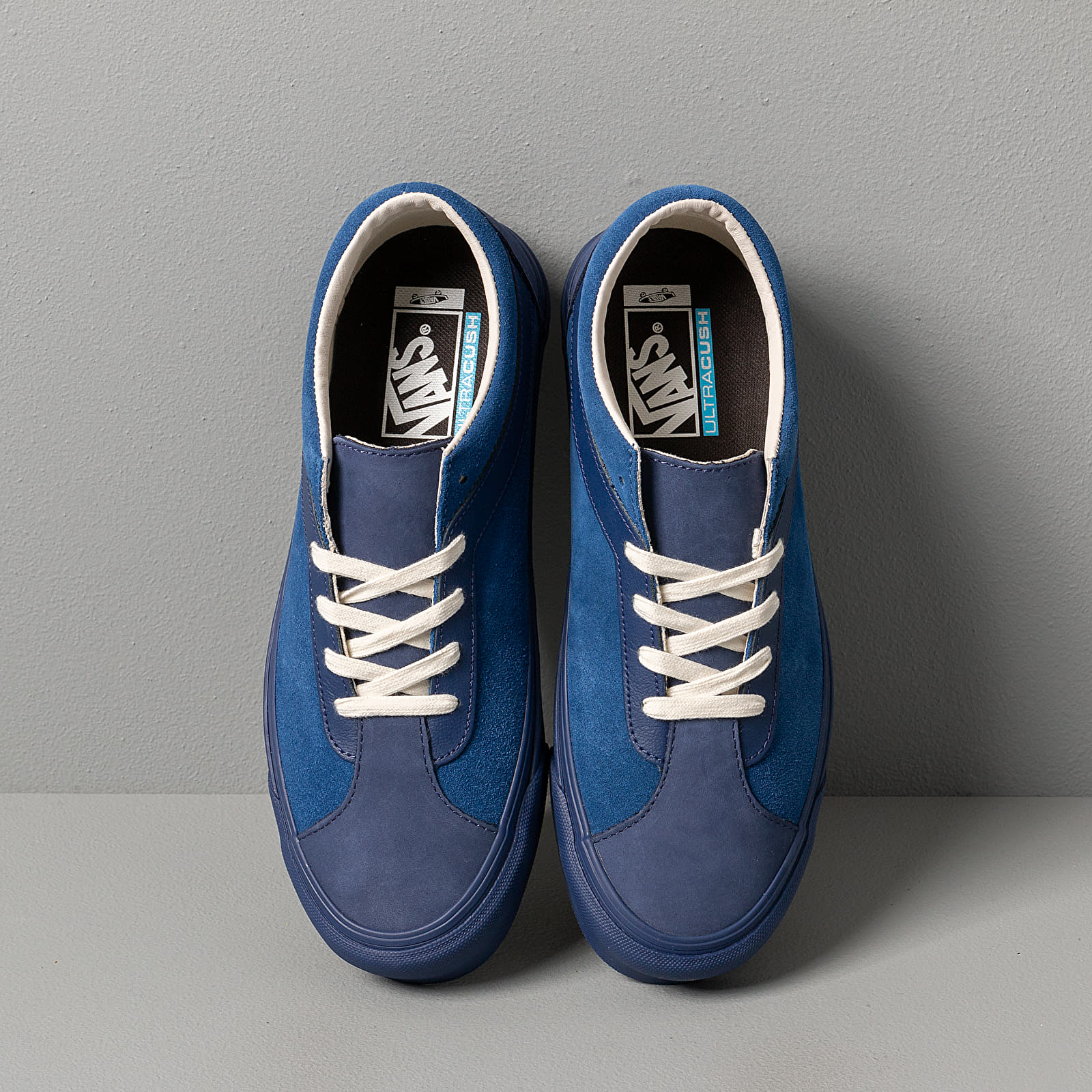 Men s shoes Vans Vault Bold Ni LX Nubuck Suede Blue Footshop