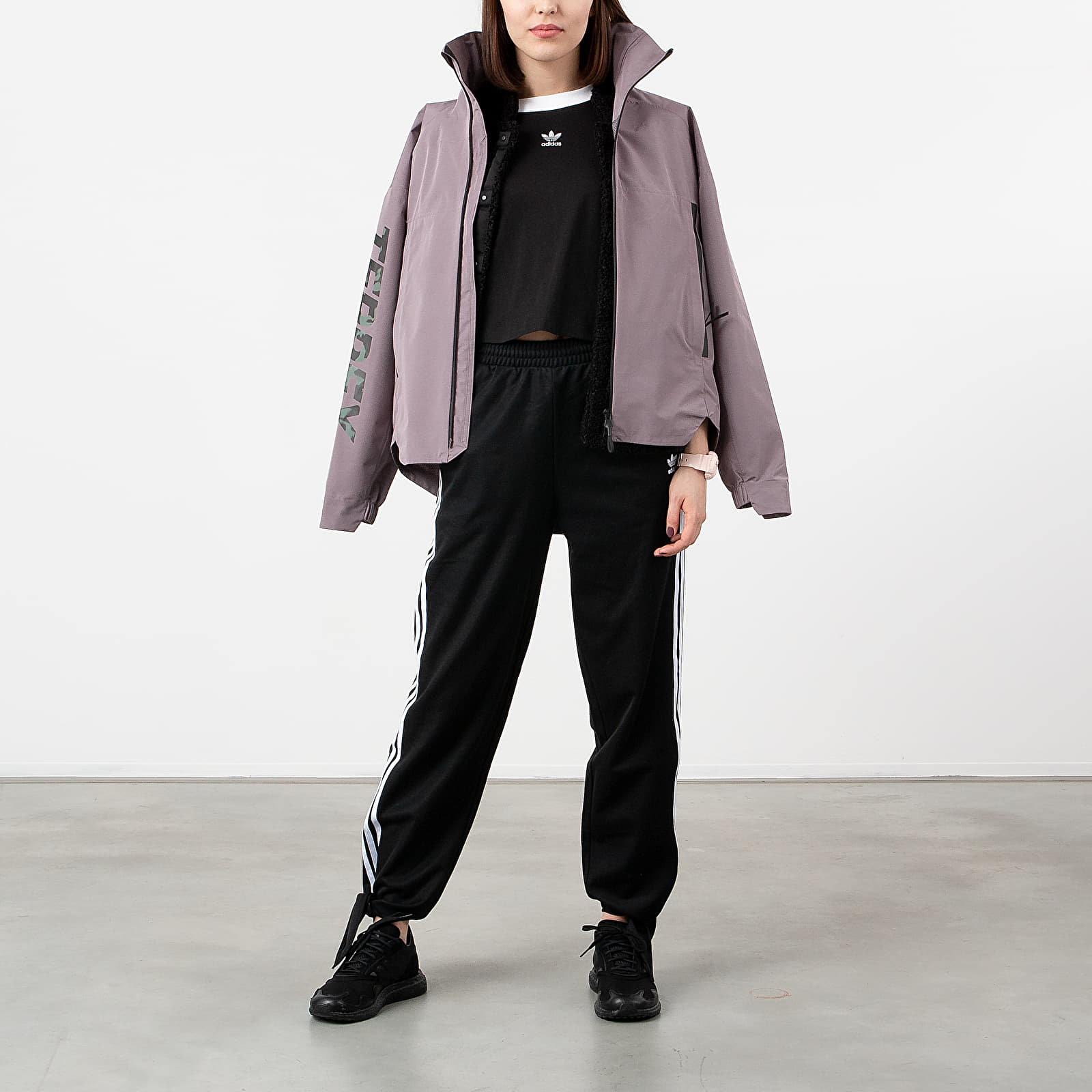 Jackets adidas Terrex Myshelter 3in1 Jacket Legacy Purple/ Multicolor