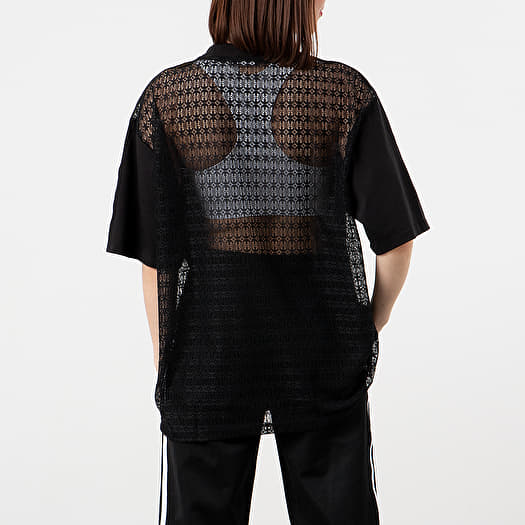 Magliette adidas Lace Back Tee Black Footshop
