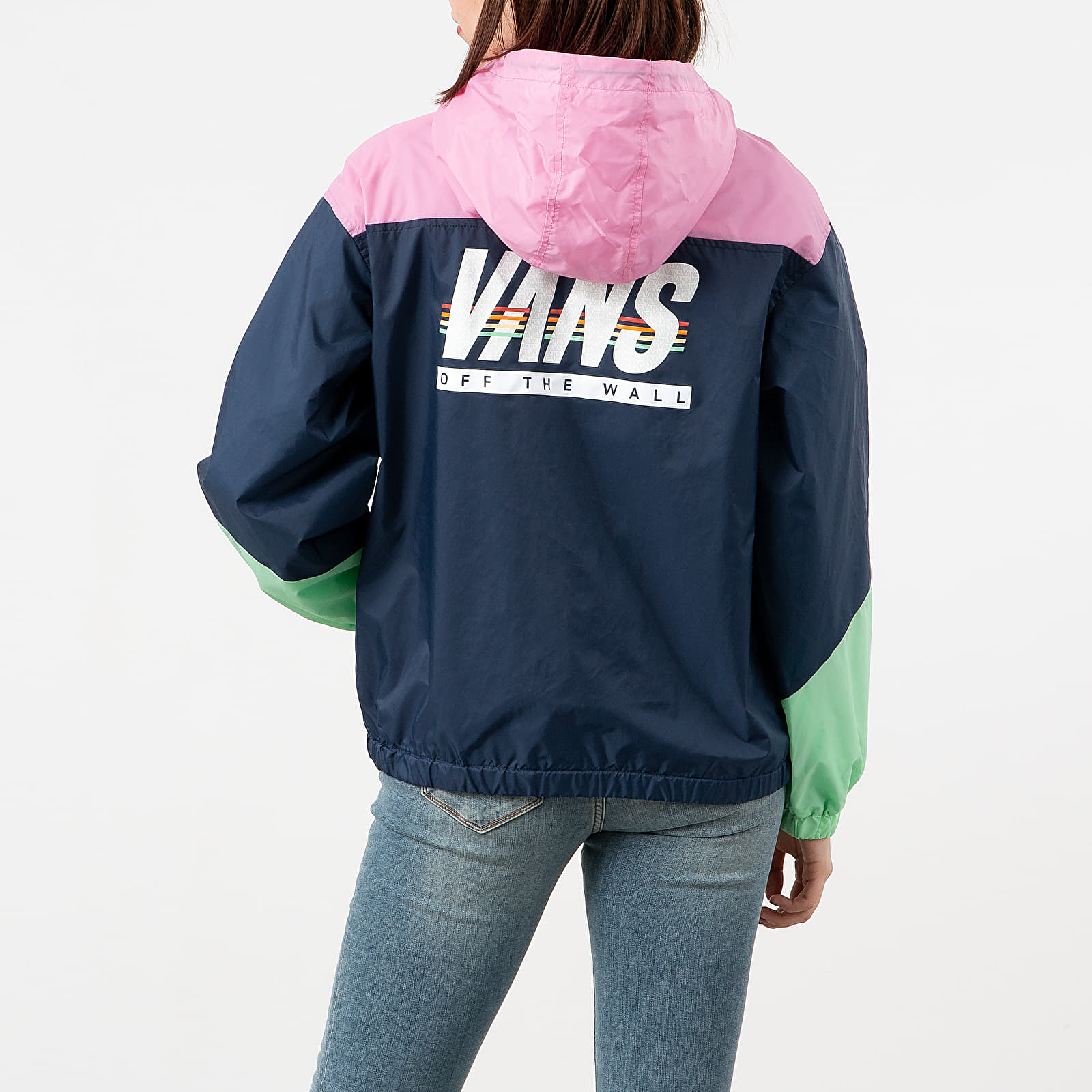 Jacken Vans Sport Stripe Anorak Dress Blues