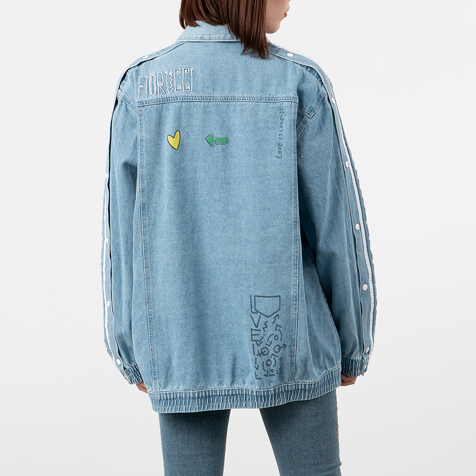 Chaquetas adidas Denim Jacket Clear Sky