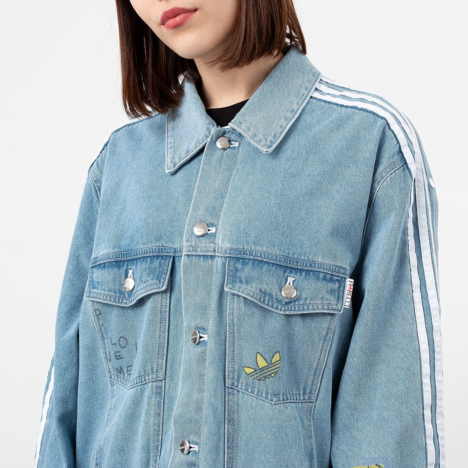 Chaquetas adidas Denim Jacket Clear Sky