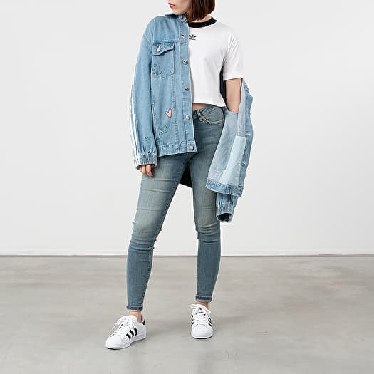 Veste en jean adidas femme deals