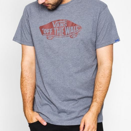 Camisetas Vans Man Vans Off The Wall Heather Grey Redrum Footshop