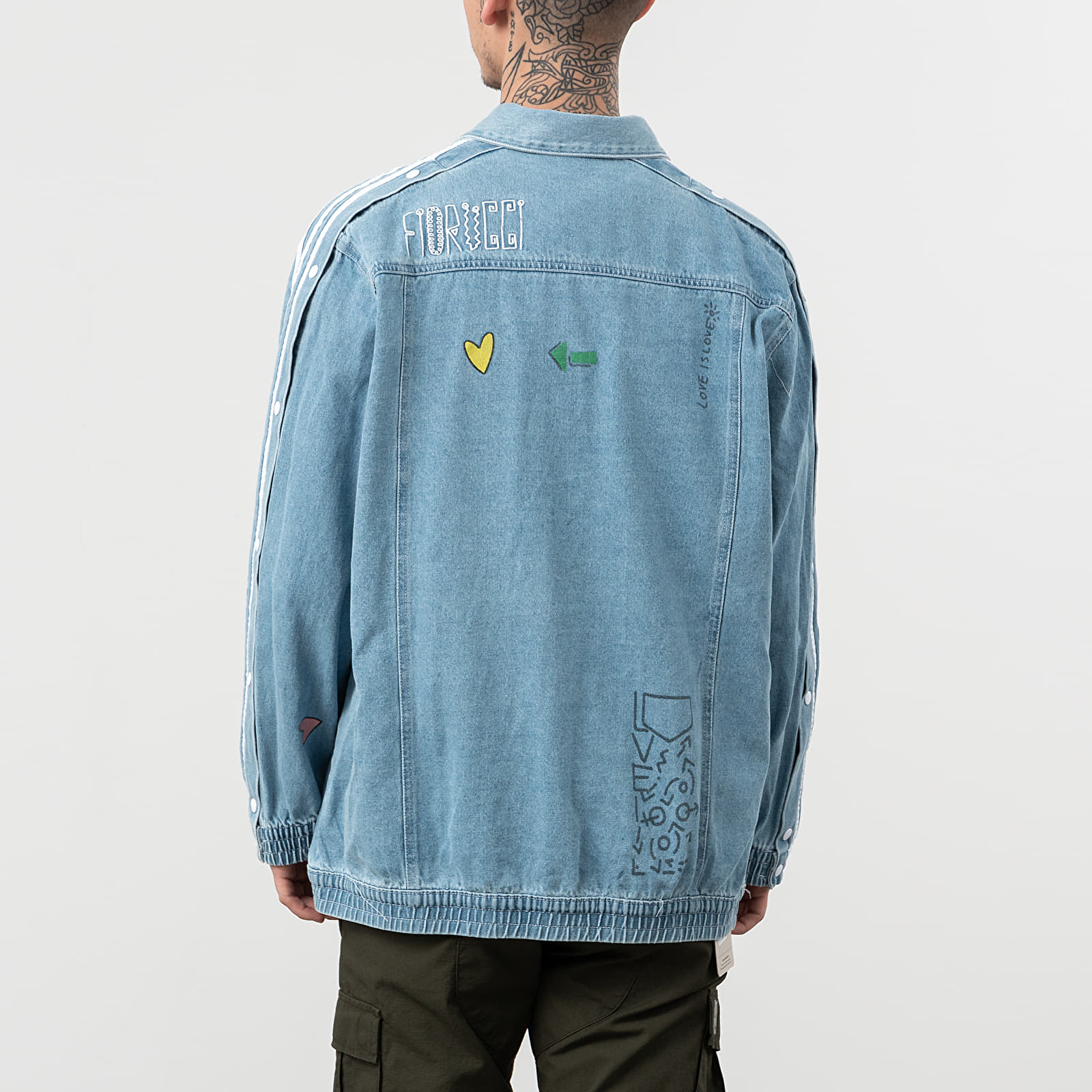 Chaquetas adidas Denim Jacket Clear Sky