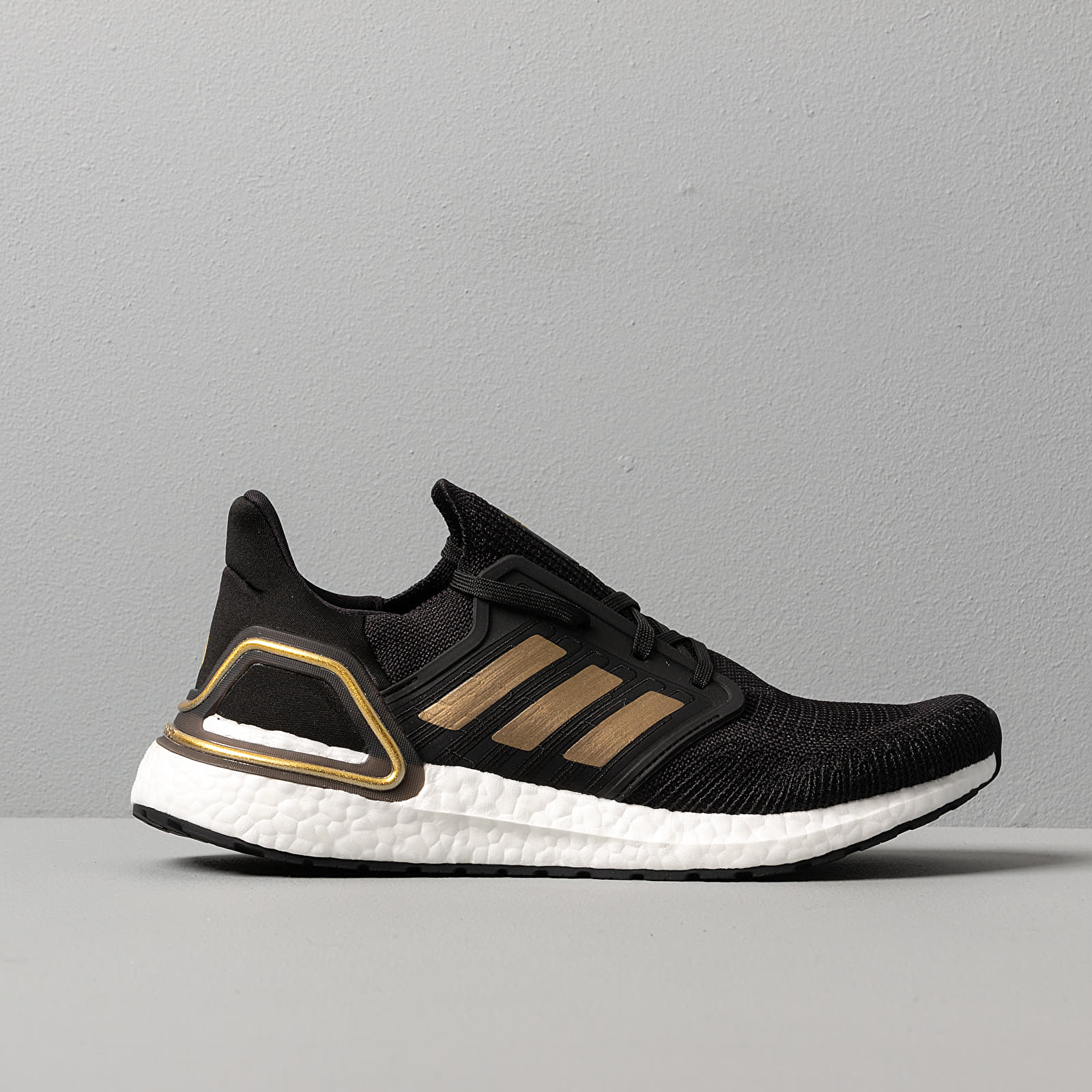 Men s shoes adidas UltraBOOST 20 Core Black Gold Metalic Solid