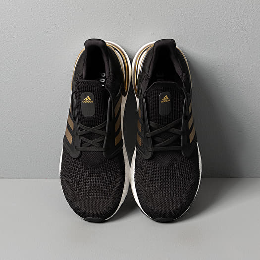 Men's ultraboost running shoes  black/gold 2025