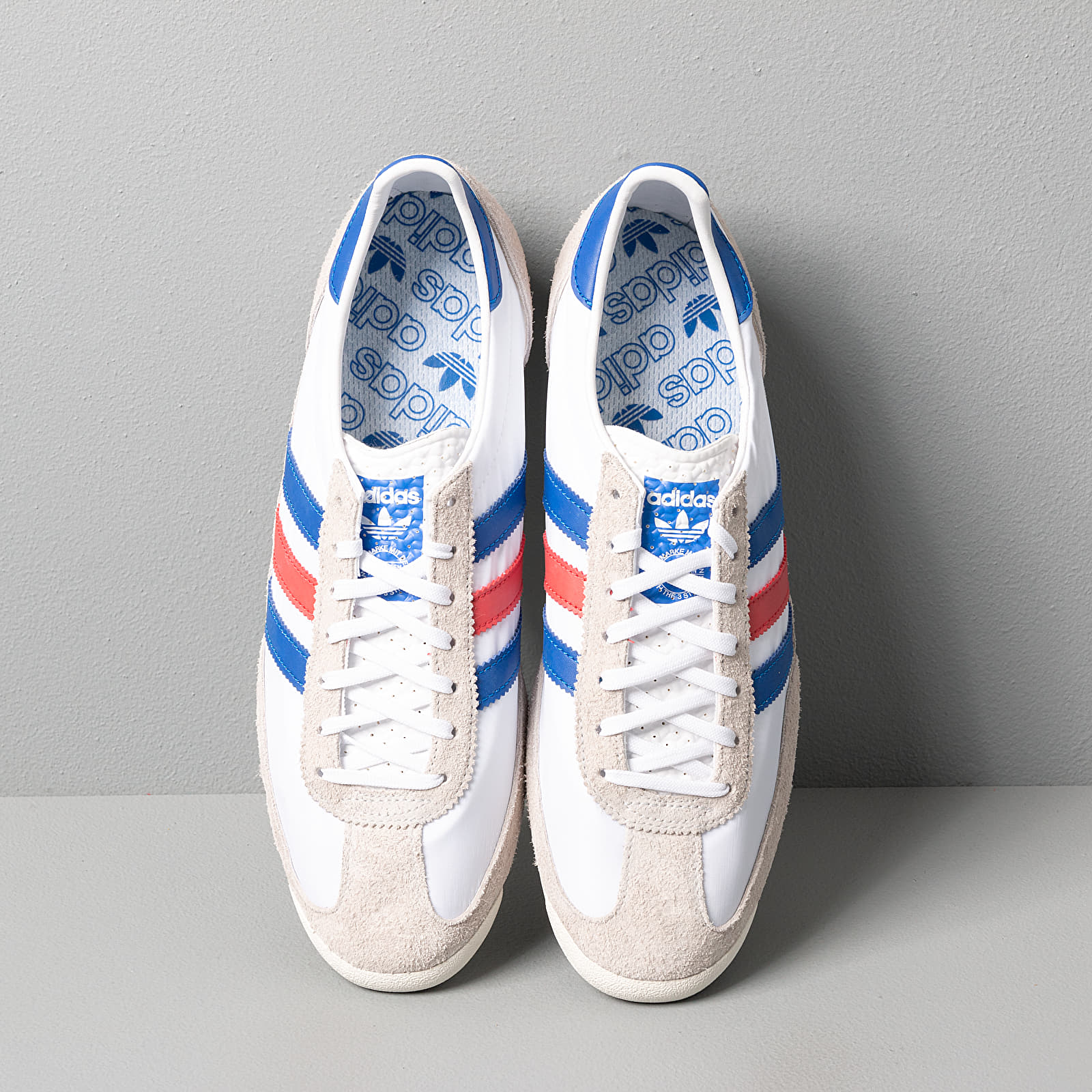 Scarpe uomo adidas SL 72 Ftw White/ Glow Blue/ Glow Red