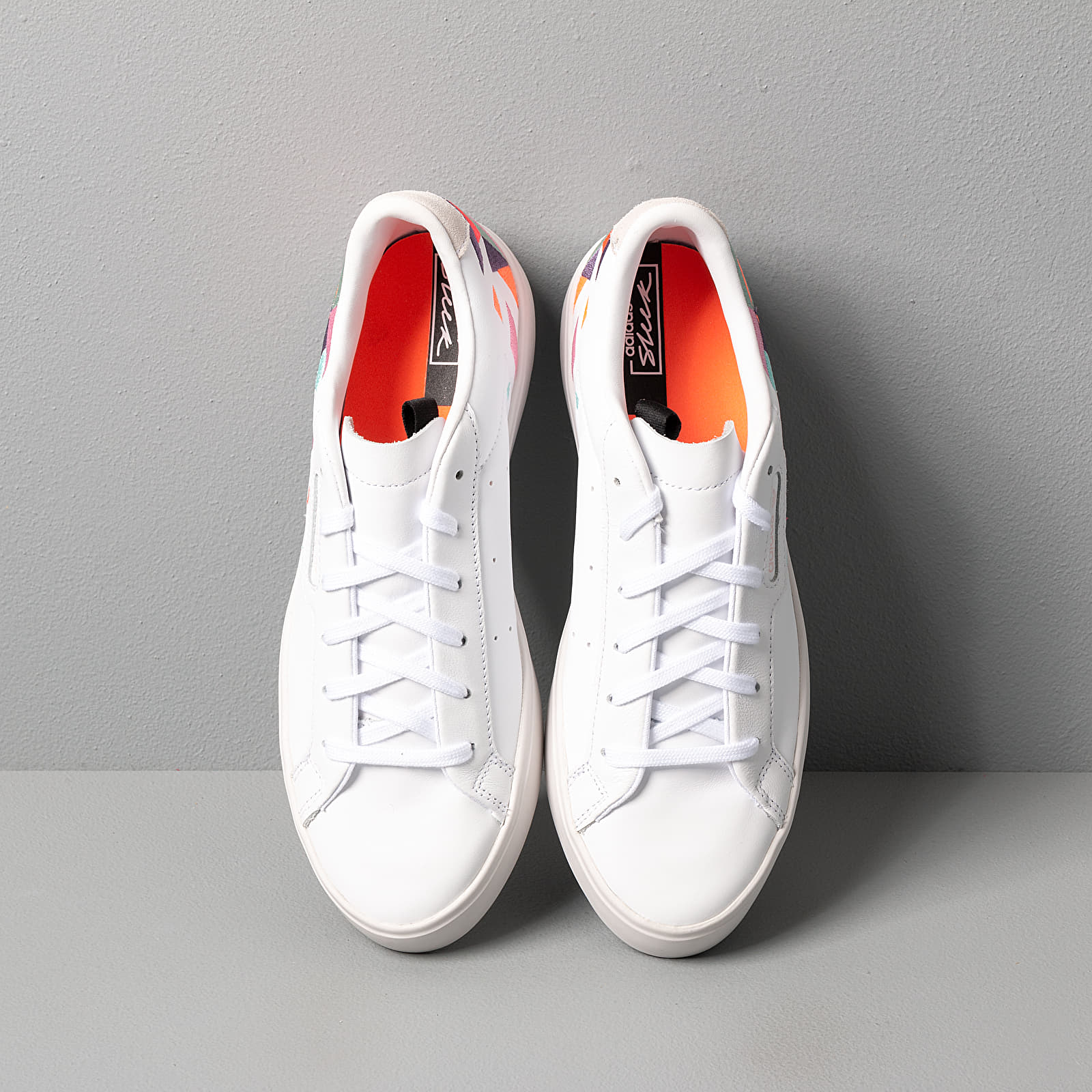 Scarpe donna adidas Sleek W Ftw White/ Tech Purple/ Crystal White