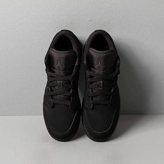 all black jordans youth