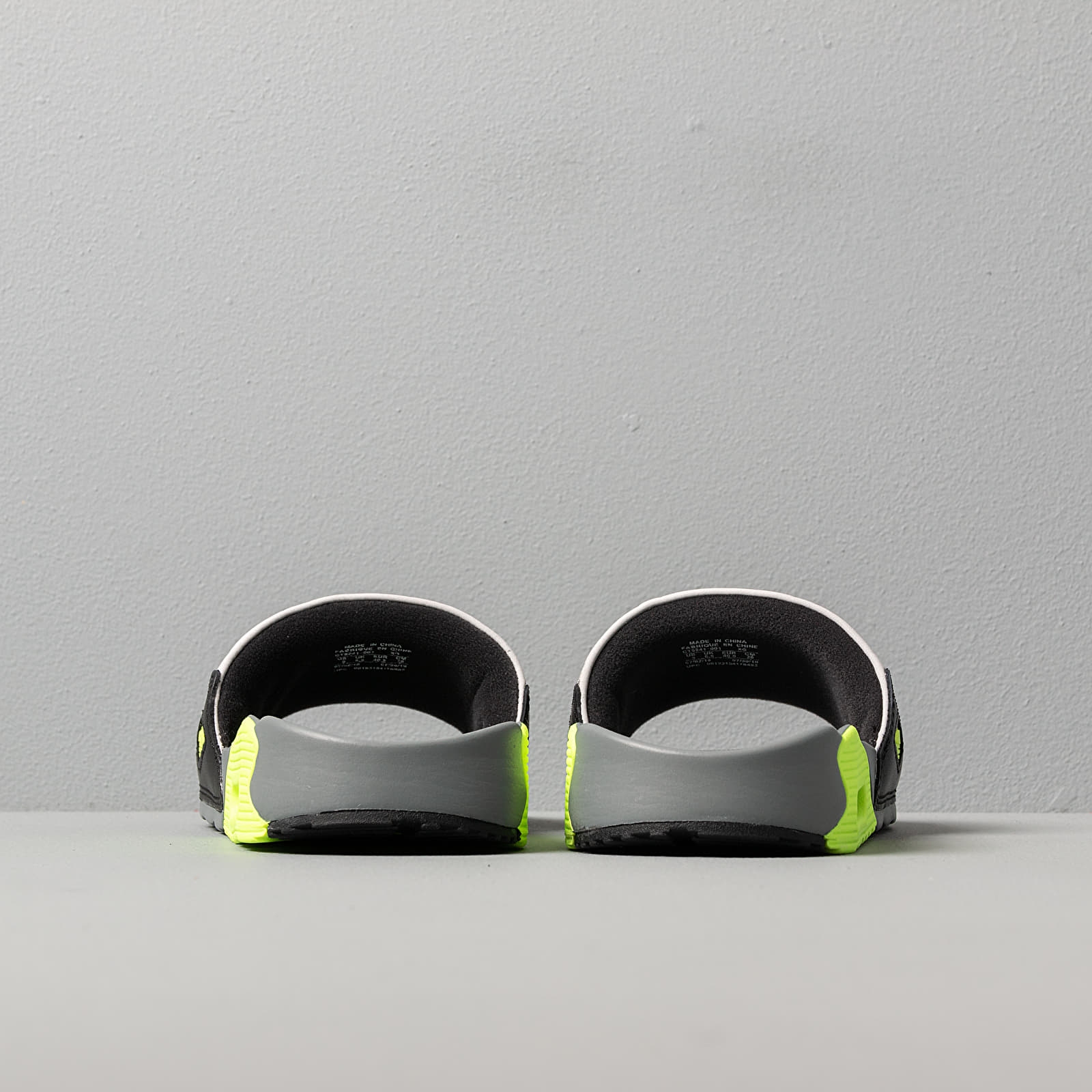 Women's shoes Nike Wmns Air Max 90 Slide Smoke Grey/ Smoke Grey-Volt-Black