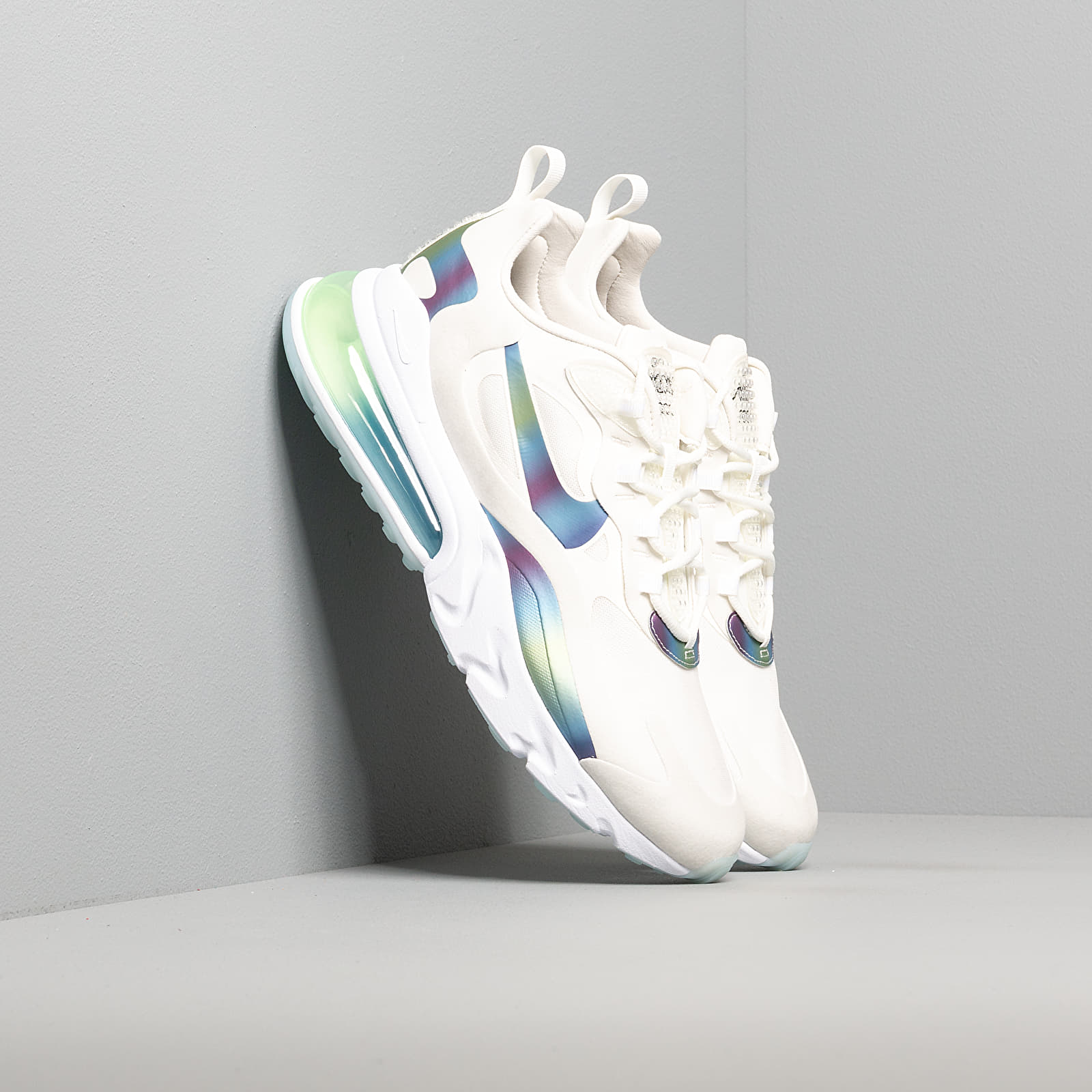 Men's shoes Nike Air Max 270 React 20 Summit White/ Multi-Color-Platinum Tint