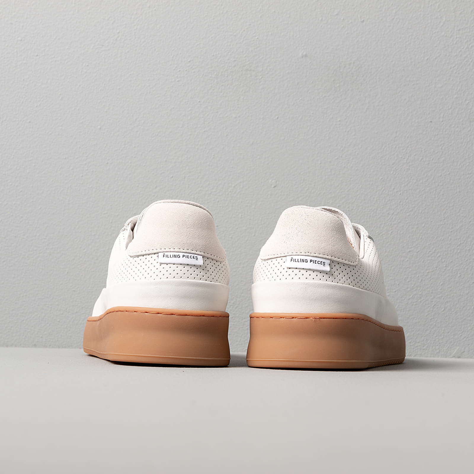 Scarpe uomo Filling Pieces Mono Ripple Gum White