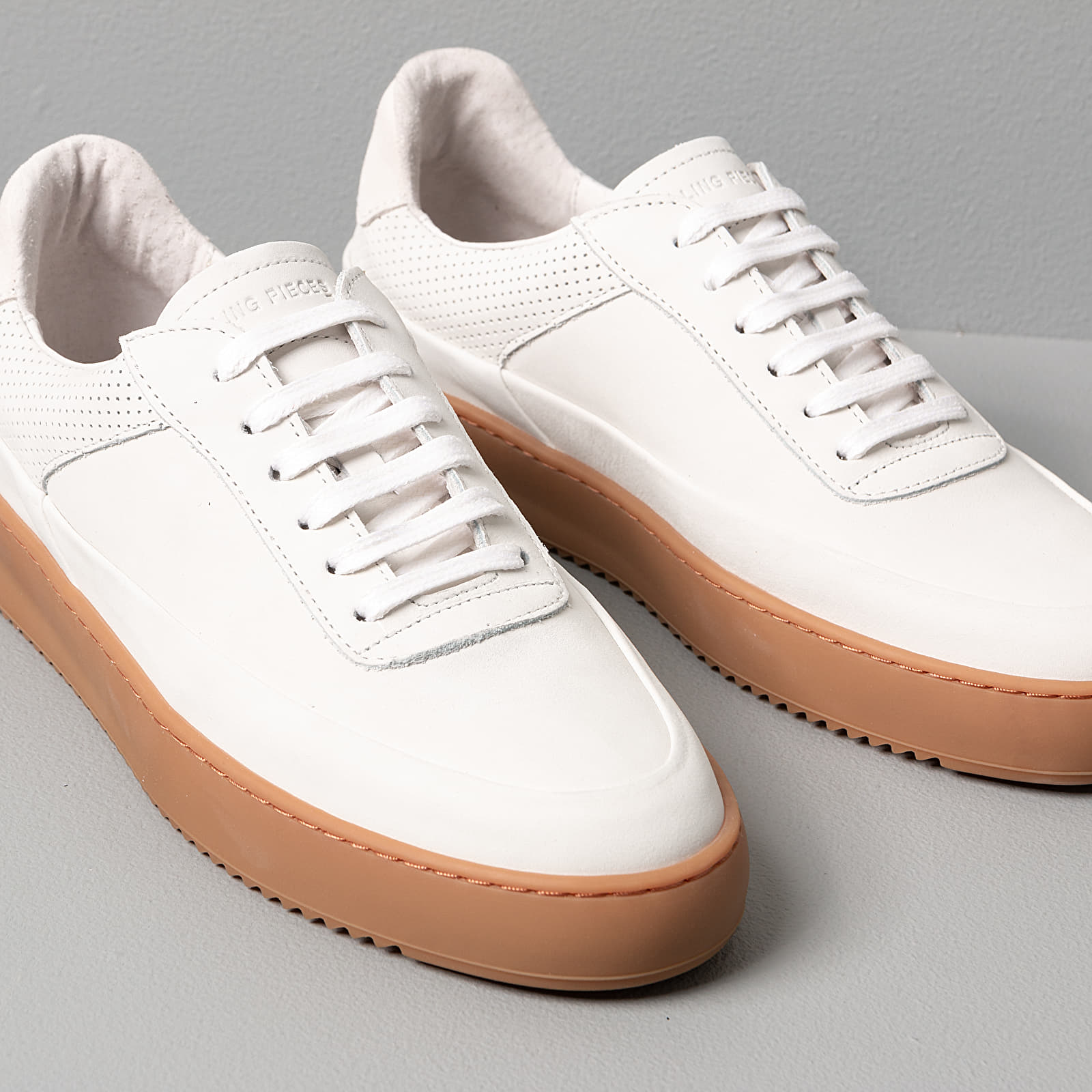 Scarpe uomo Filling Pieces Mono Ripple Gum White