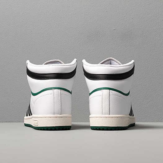 adidas Top Ten Hi Ftw White/ Core Black/ Core Green | Footshop