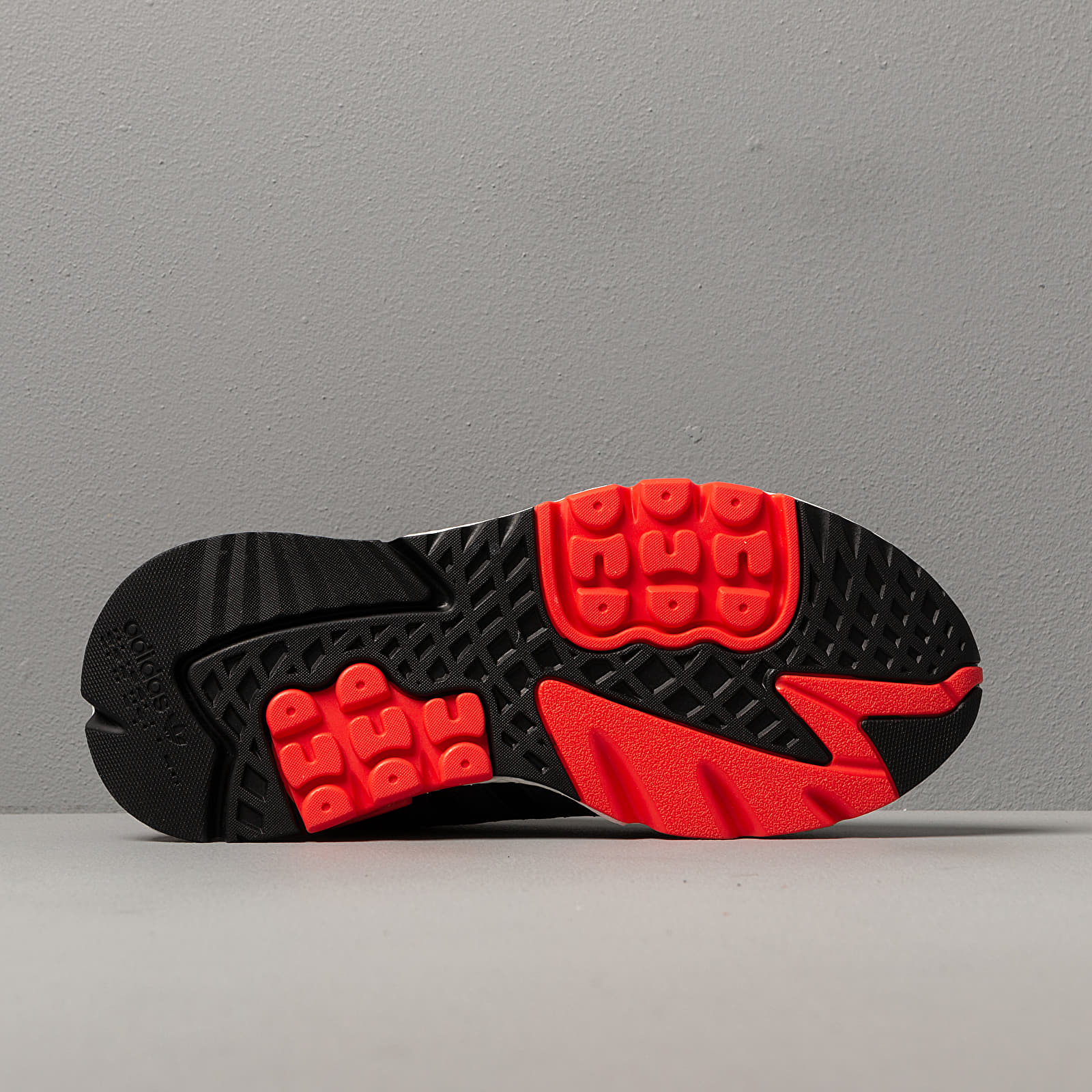 Men's shoes adidas Nite Jogger Core Black/ Ftw White/ Hi-Res Red
