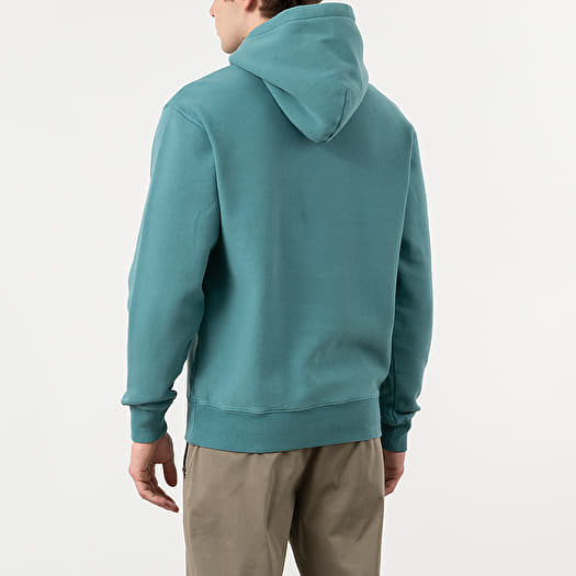 Hoodies and sweatshirts Stussy Logo Hoodie Teal Footshop