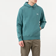 Hoodies and sweatshirts St ssy Logo Hoodie Teal Footshop