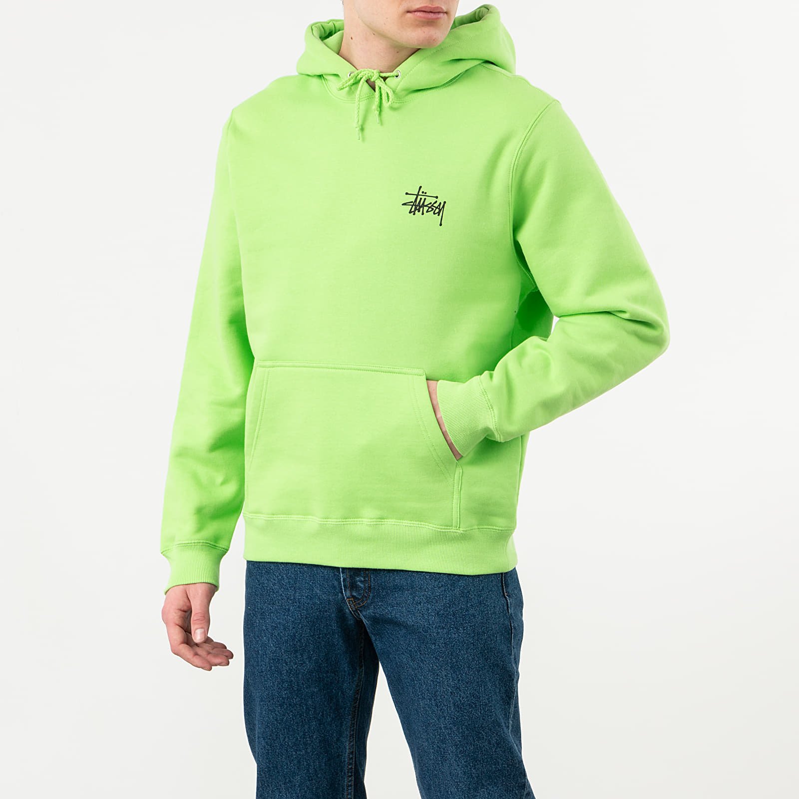 Stussy sales hoodie green