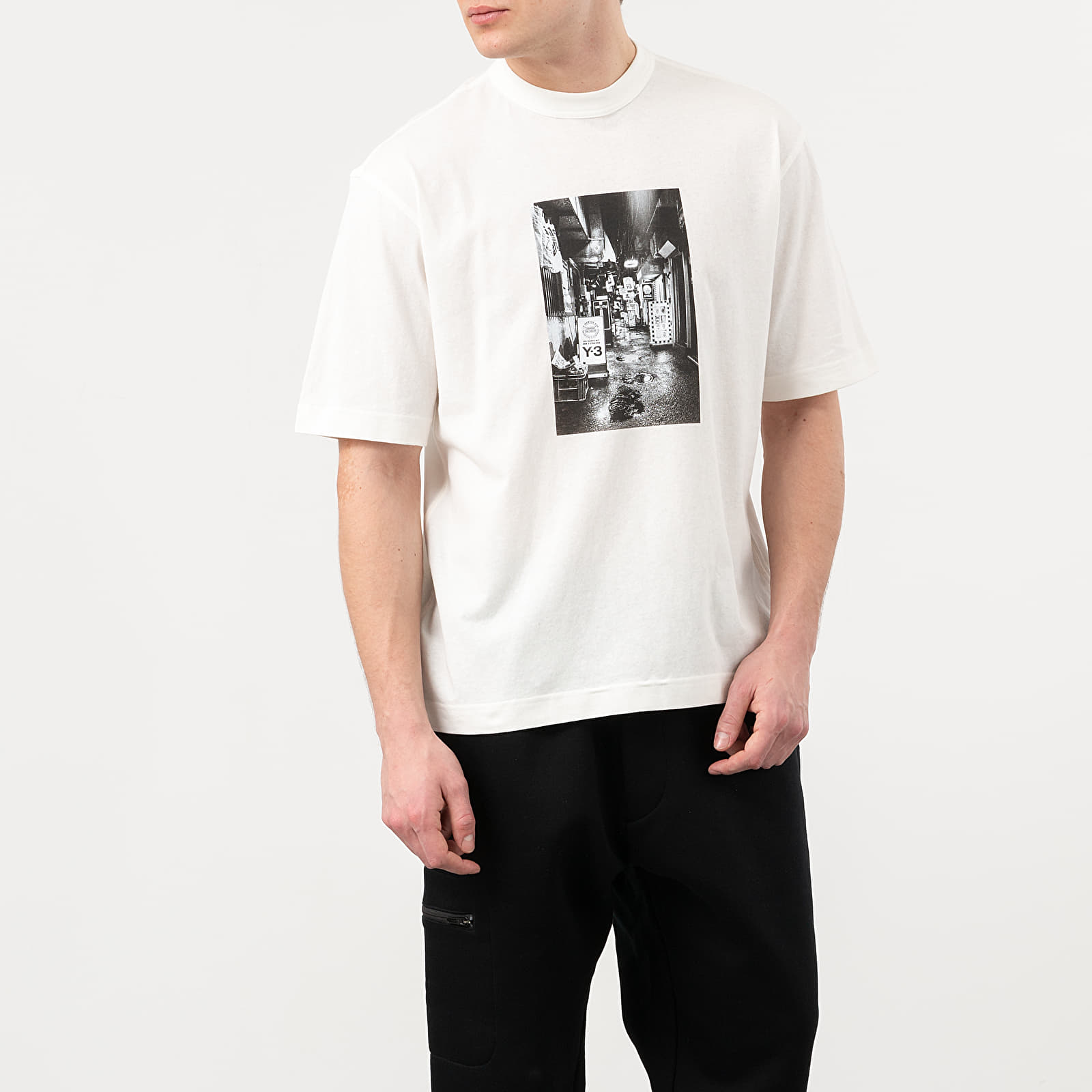 T shirts Y 3 Alley Tee White Footshop