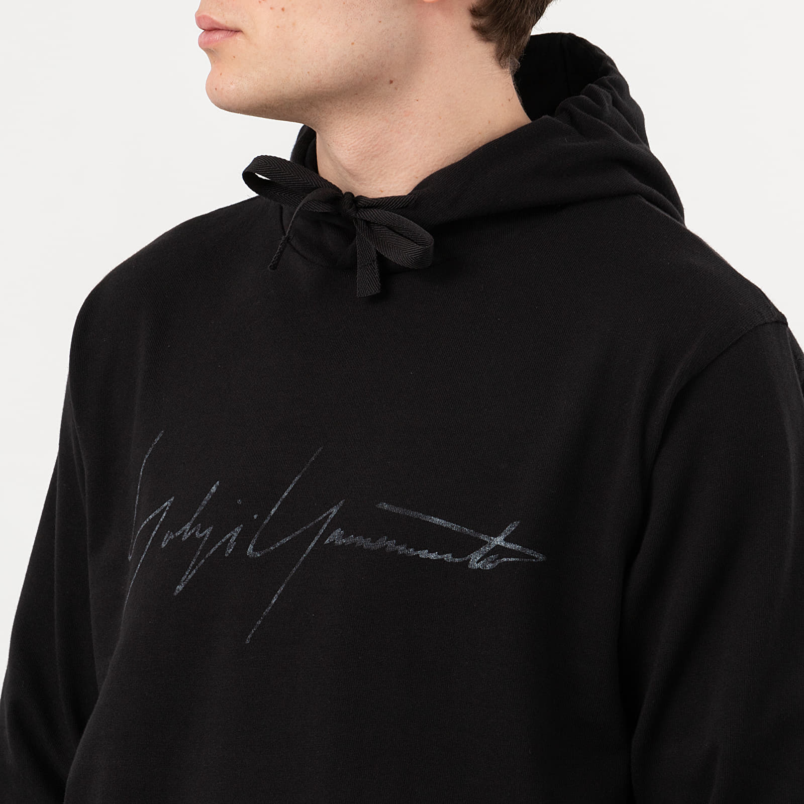 Kapucnis pulóverek és pulcsik Y-3 Signature Hoodie Black