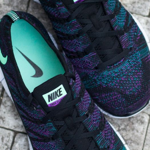 Nike free flyknit 5.0 knit discount vamp mens purple