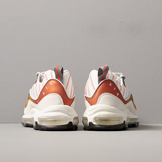 Men s shoes Nike Air Max 98 Se Vast Grey Summit White Team Orange Footshop