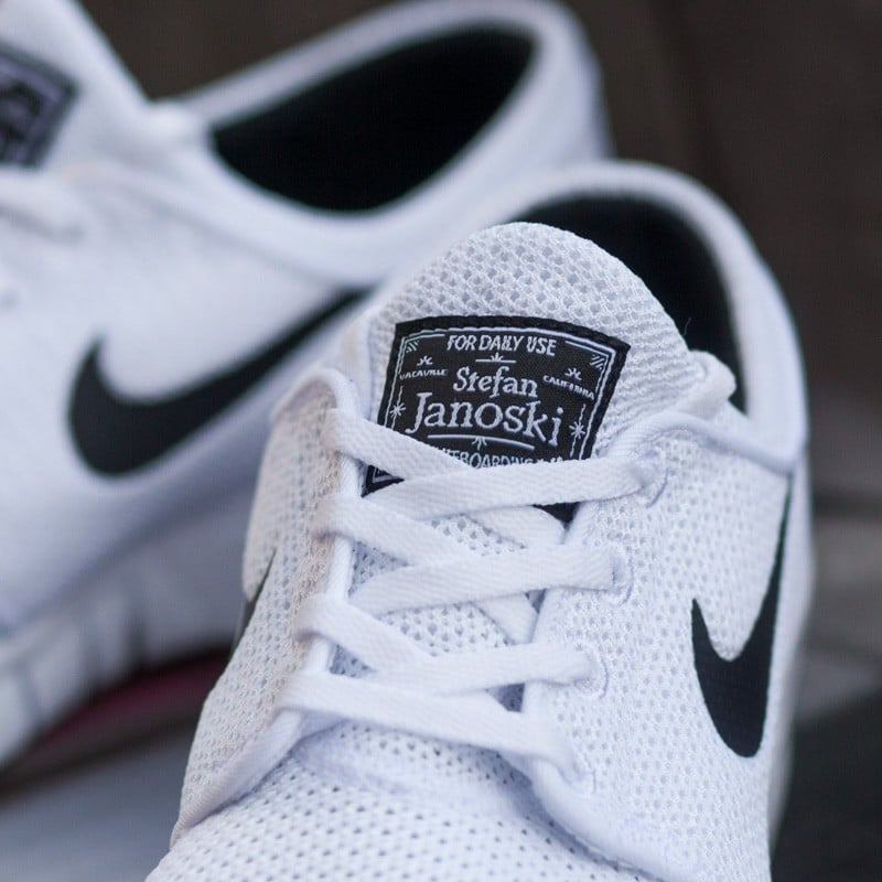Men's shoes Nike Stefan Janoski Max White/ Black