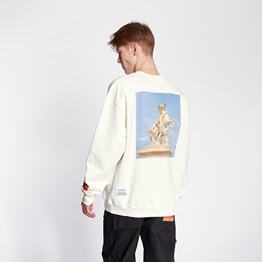 Hoodies and sweatshirts HERON PRESTON Horse Heron Crewneck White