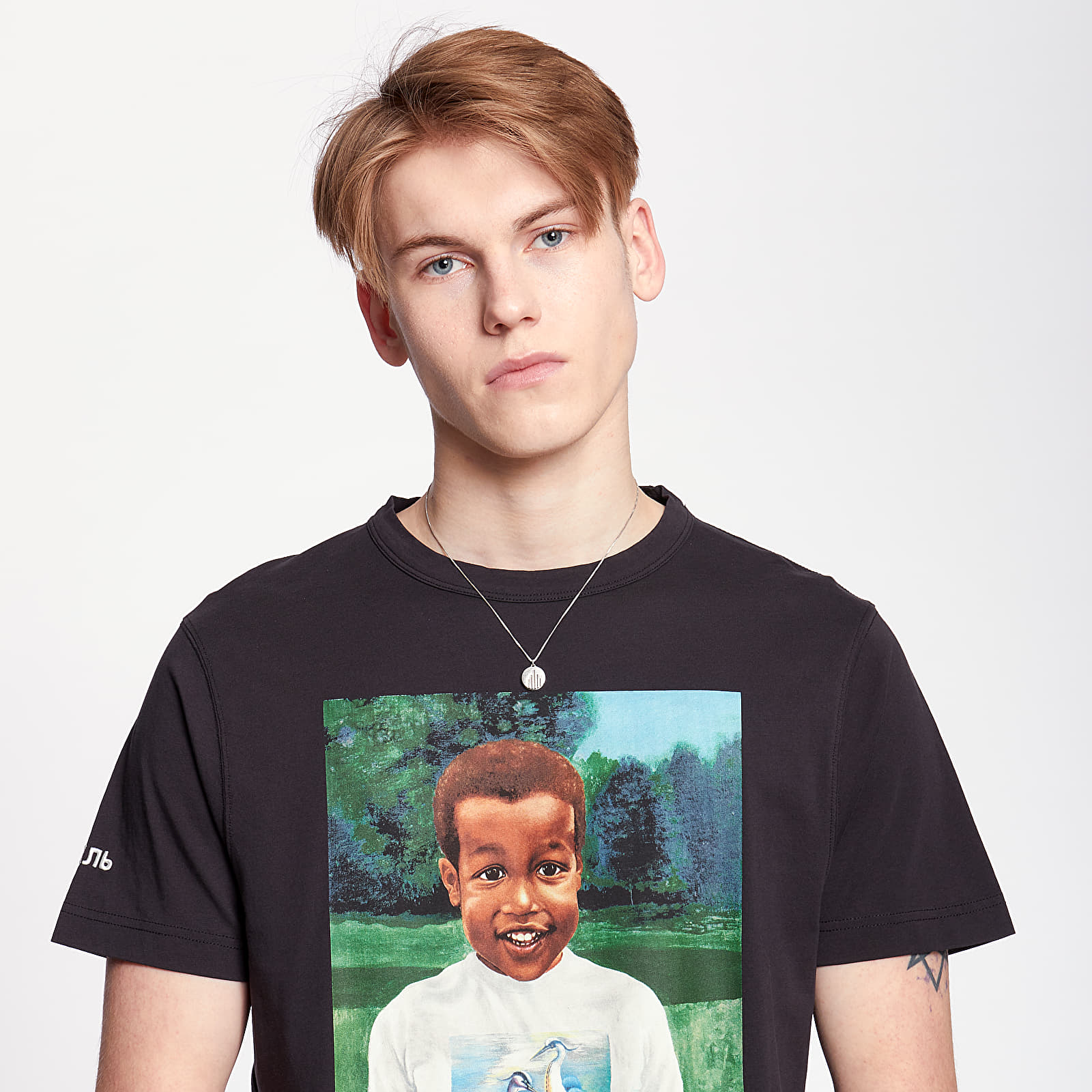 T-shirts HERON PRESTON Baby Heron Tee Black