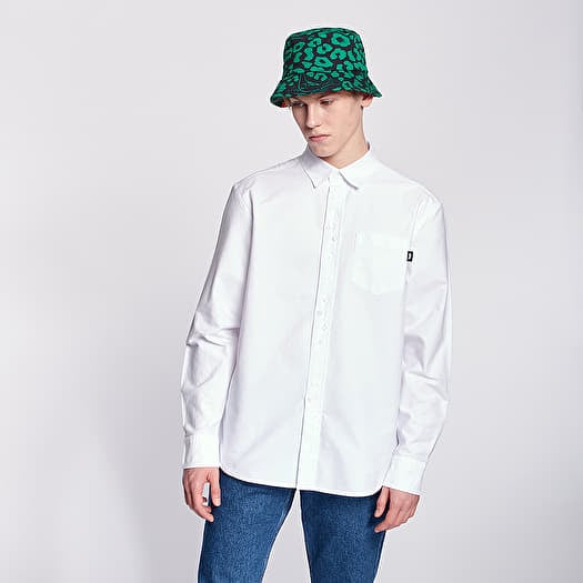 Clothing Stüssy Crazy Button Oxford Shirt White | Footshop