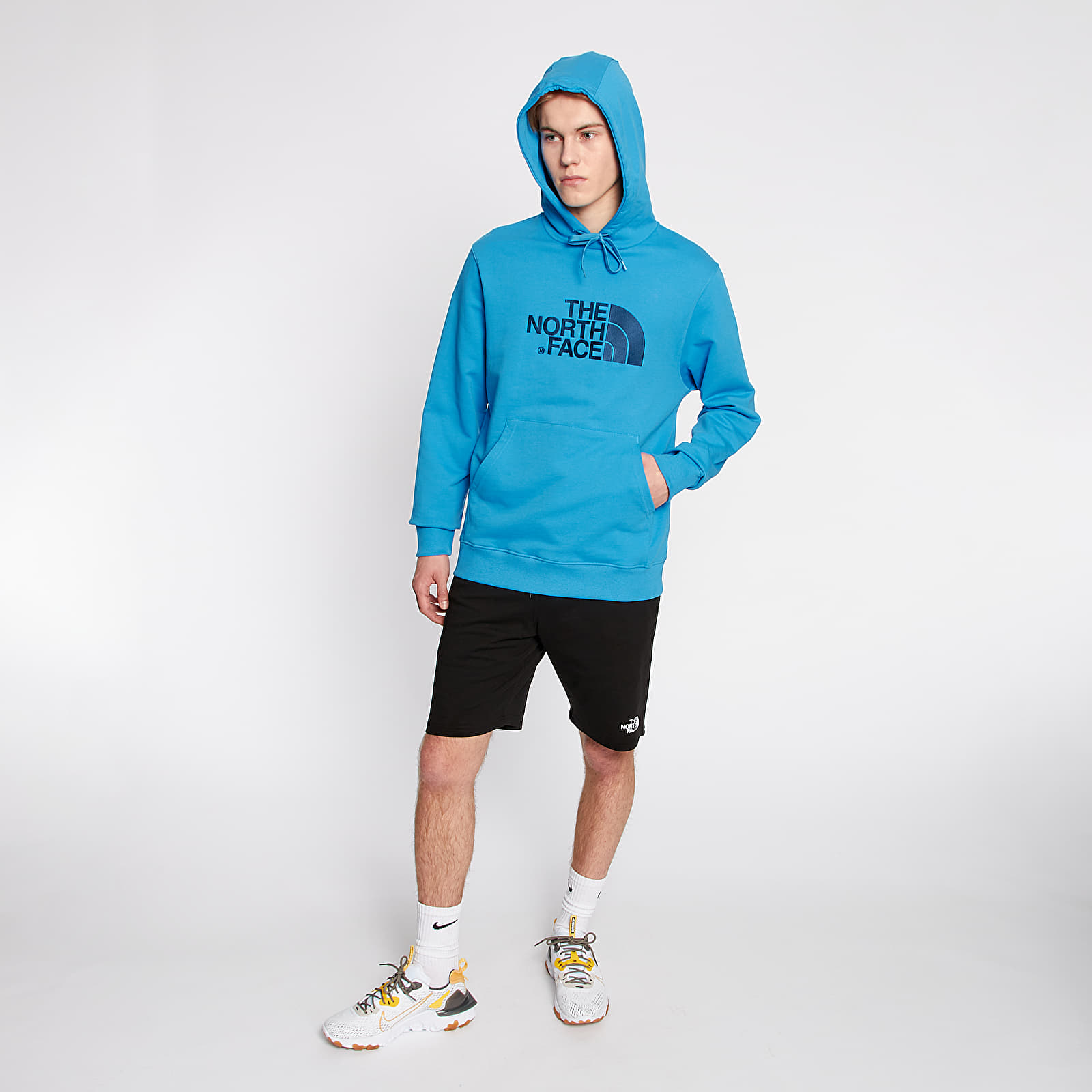 North face drew online peak hoodie blue