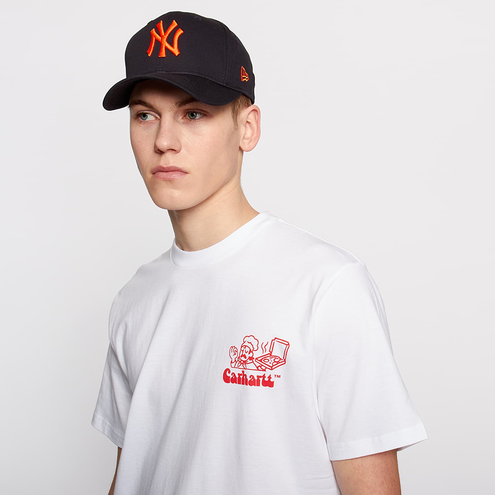 Camisetas Carhartt WIP Bene Tee White/ Red