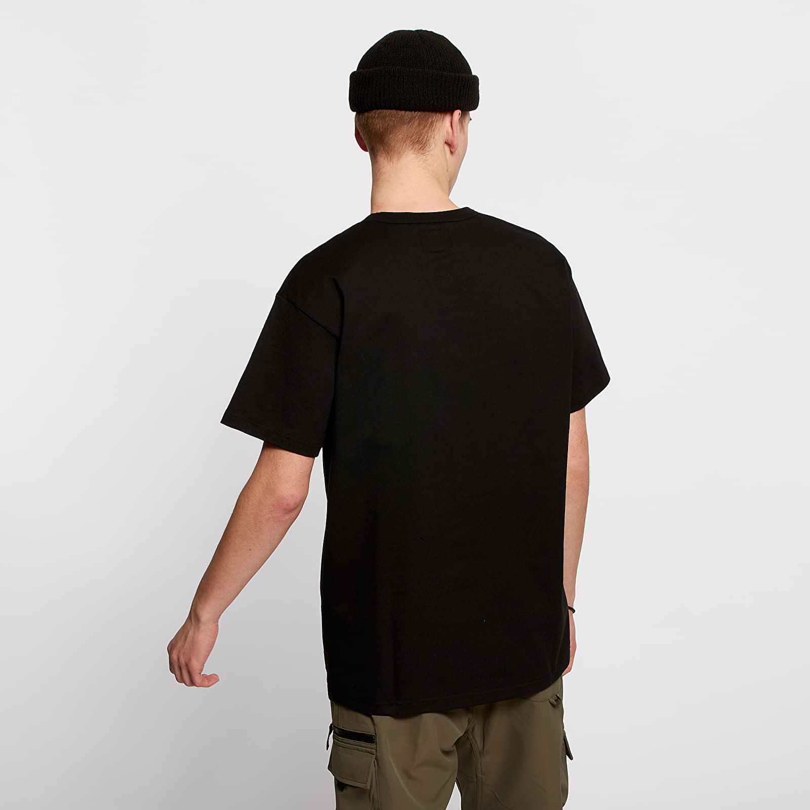T-shirts Carhartt WIP Military Mesh Pocket Tee Black