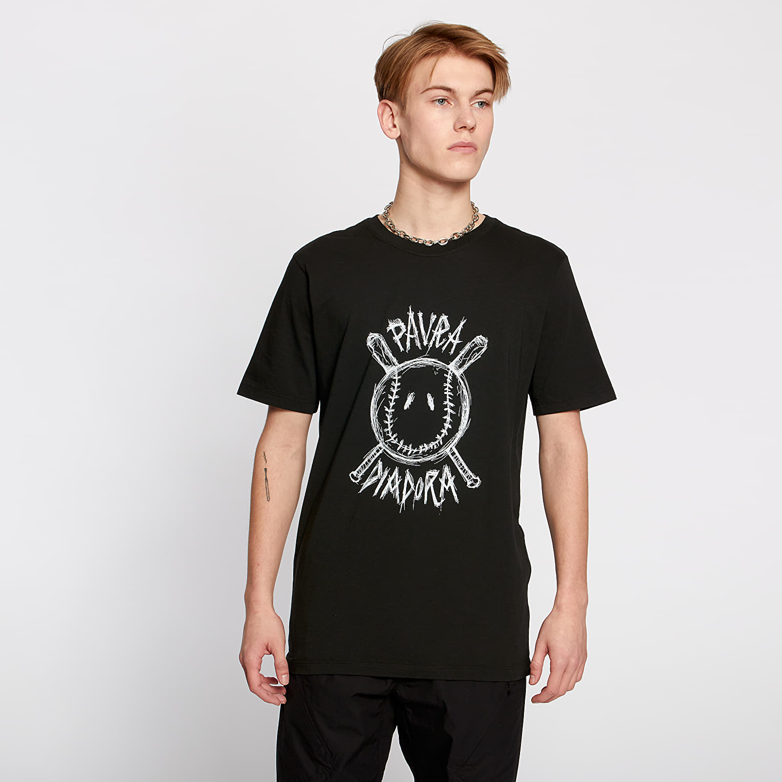 Majice i košulje Diadora x Paura Logo Tee Black