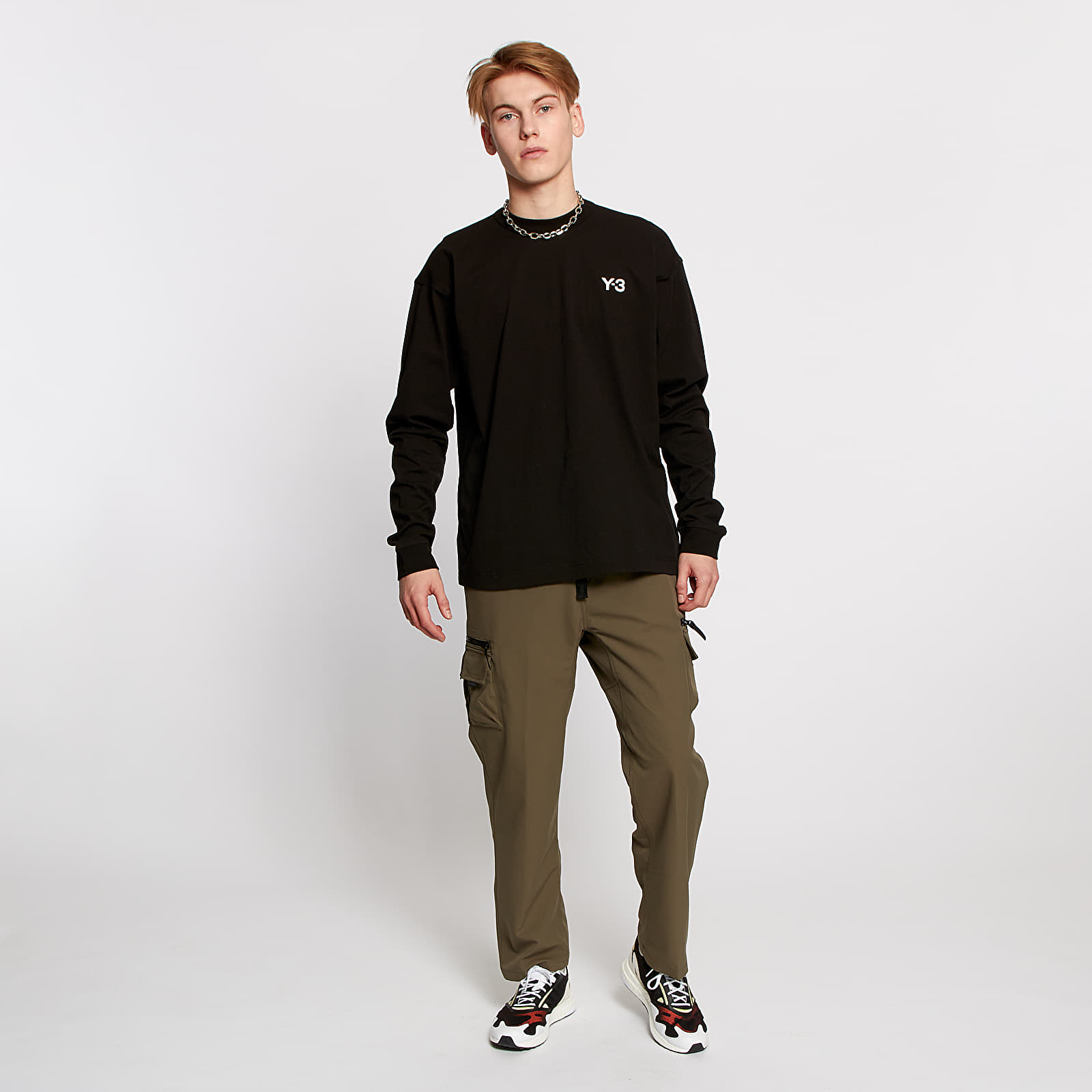 T-shirts Y-3 Alleyway Graphic Long Sleeve Tee Black | Footshop