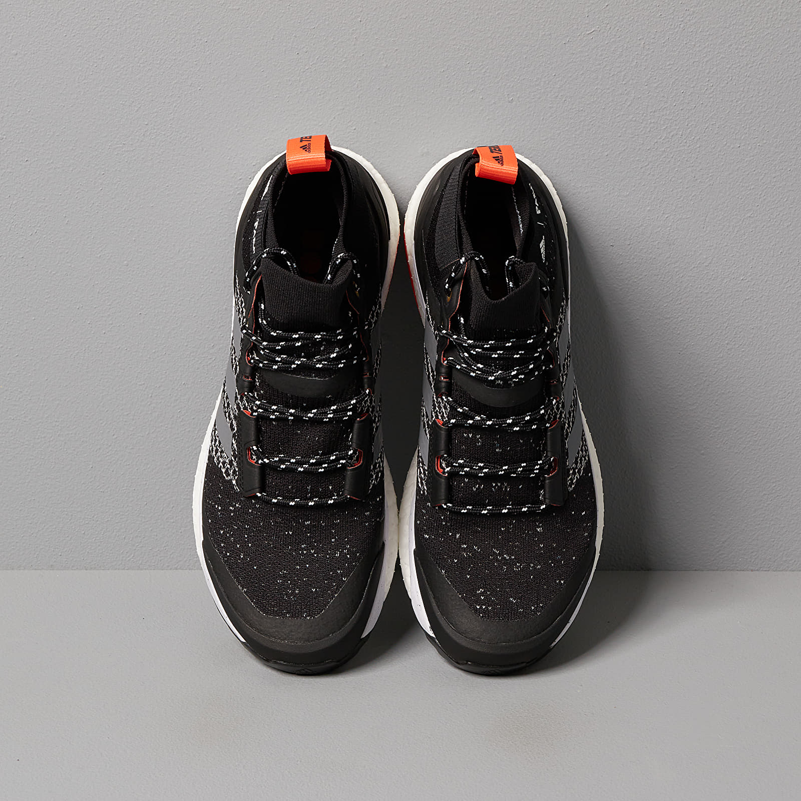 Moški čevlji adidas x Parley Terrex Free Hiker Core Black/ Grey Three/ Blue Spirit